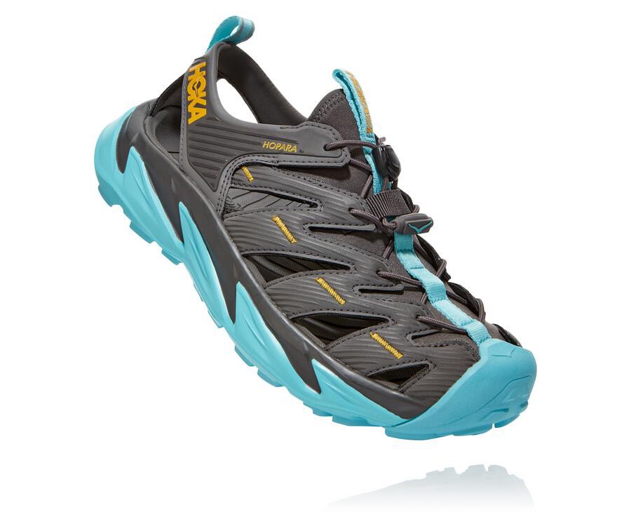 Hoka One One Sandalen Dames - Hopara - Donkergrijs - BW5937068